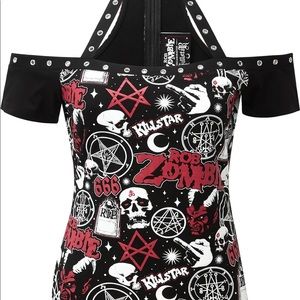 Rob Zombie choker Tee